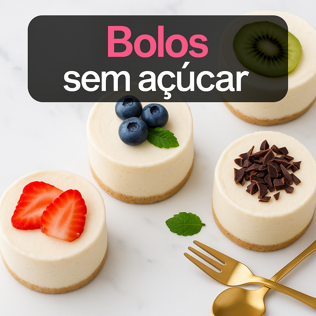 Bolos sem a&ccedil;&uacute;car