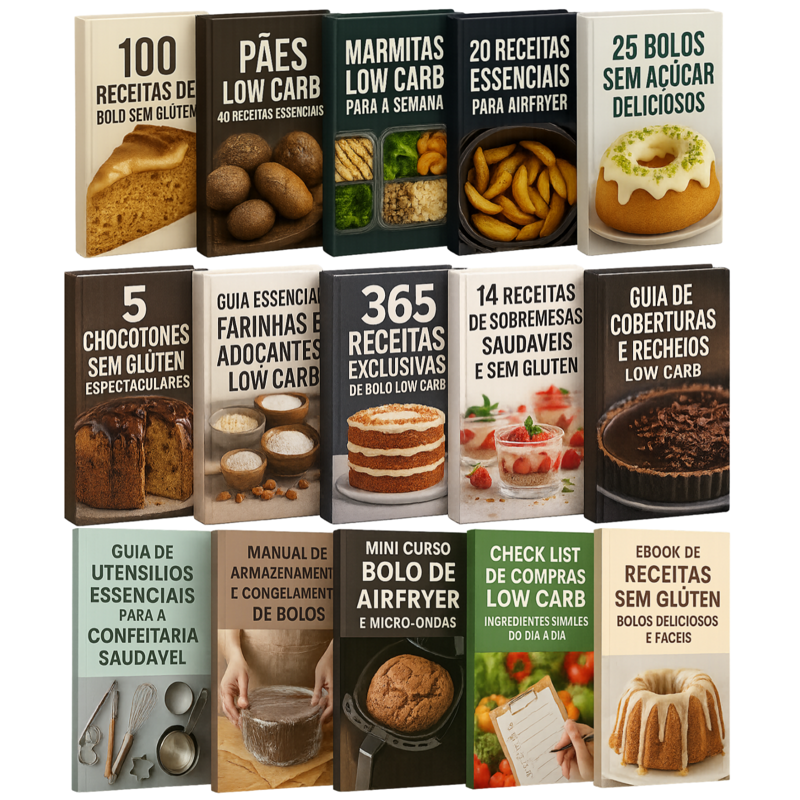 Mockup dos materiais